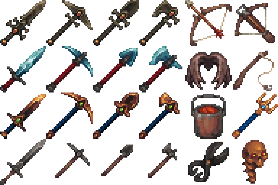 MYTHIC - A Pixel Art Journey — Minecraft resurs pak, rasm 8