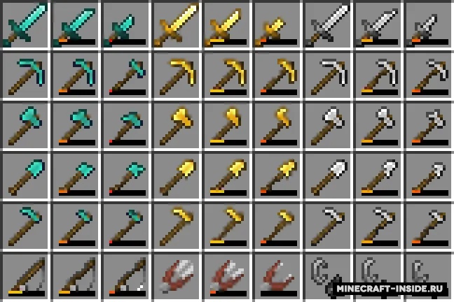 Visual Durability — Minecraft resurs pak, rasm 4
