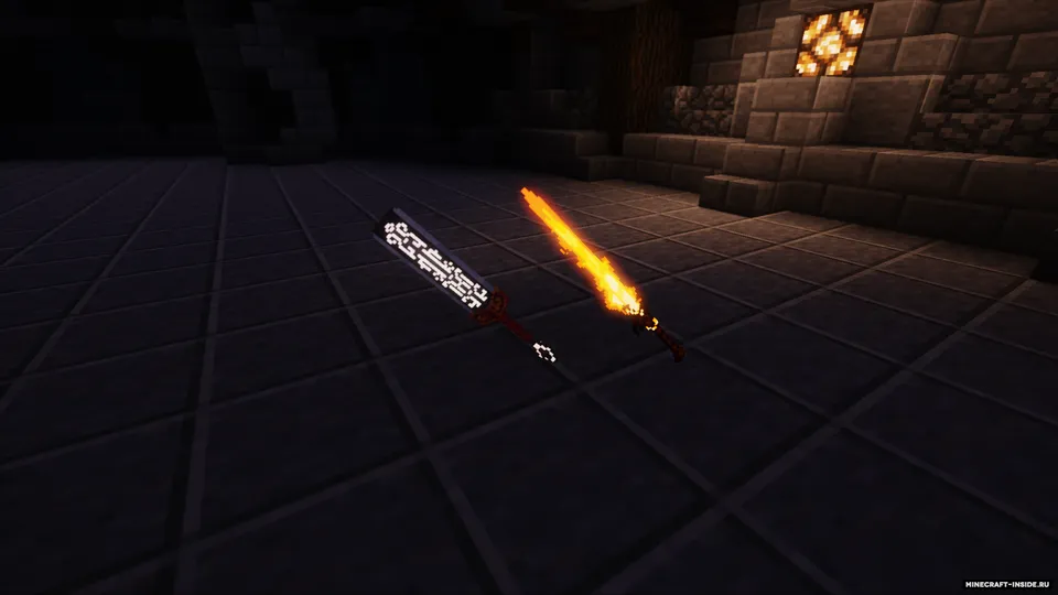 3d fantasy weapons — Minecraft resurs pak, rasm 3