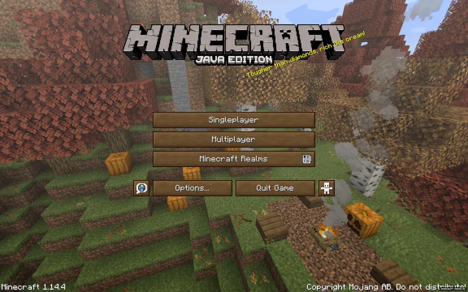 Default-Style Fall — Minecraft resurs pak, rasm 2