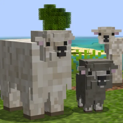 Better Sheep — Minecraft resurs pak, rasm 1