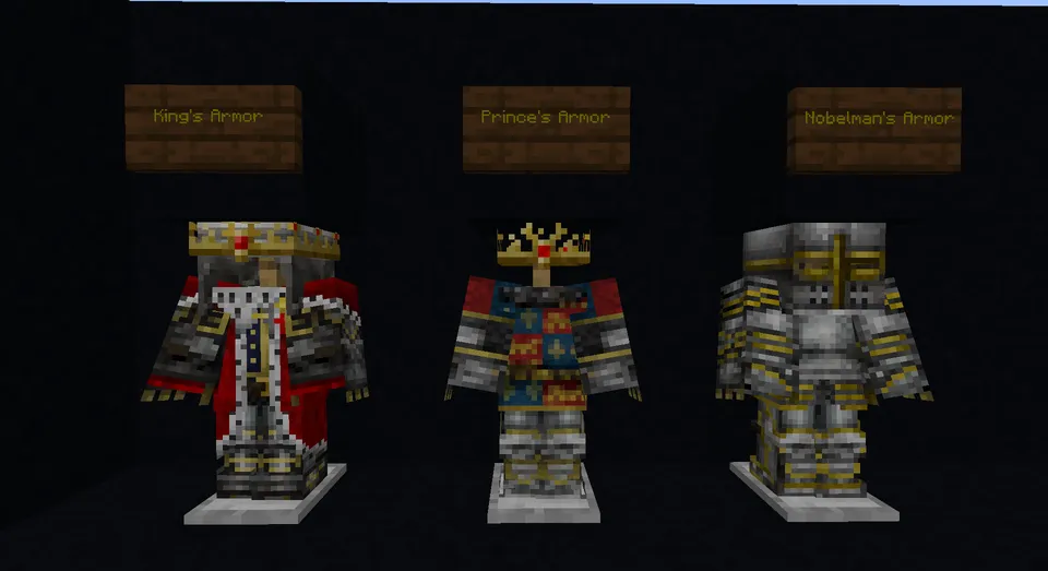 Medieval Kingdom Armors — Minecraft mod, rasm 2