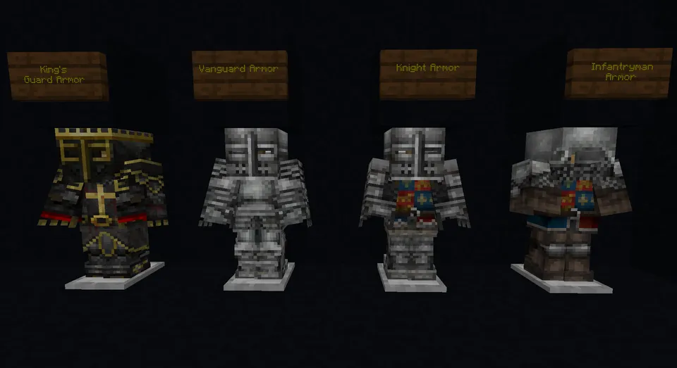 Medieval Kingdom Armors — Minecraft mod, rasm 3