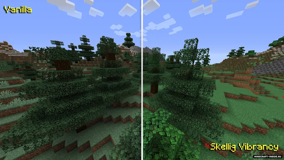Skellig Vibrancy — Minecraft resurs pak, rasm 2