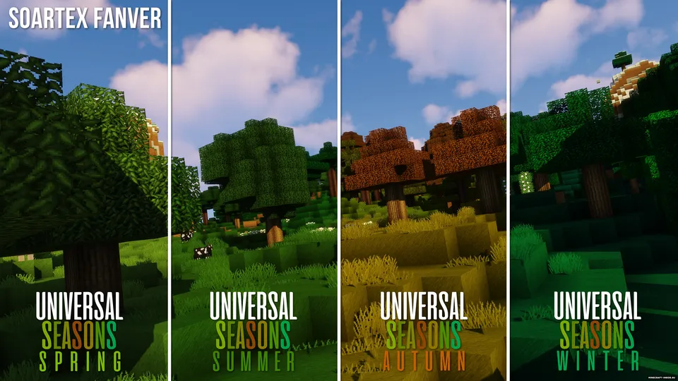 Universal Seasons — Minecraft resurs pak, rasm 3