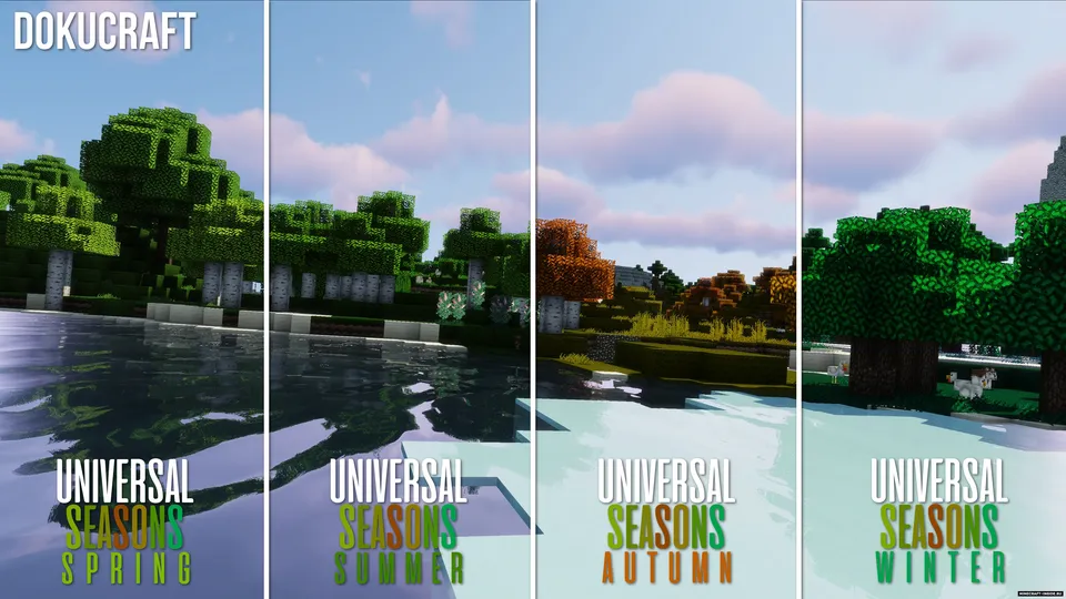 Universal Seasons — Minecraft resurs pak, rasm 5