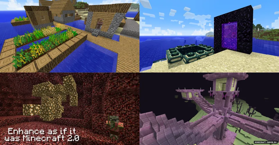 Default DX — Minecraft resurs pak, rasm 4