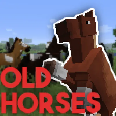Old Horses — Minecraft resurs pak, rasm 1