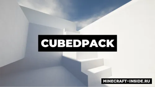 Cubed Textures — Minecraft resurs pak, rasm 1