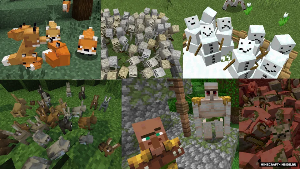Creature Variety — Minecraft resurs pak, rasm 3