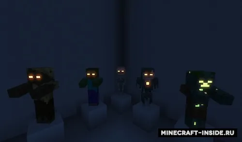 Pablo's Emissive Mobs — Minecraft resurs pak, rasm 1