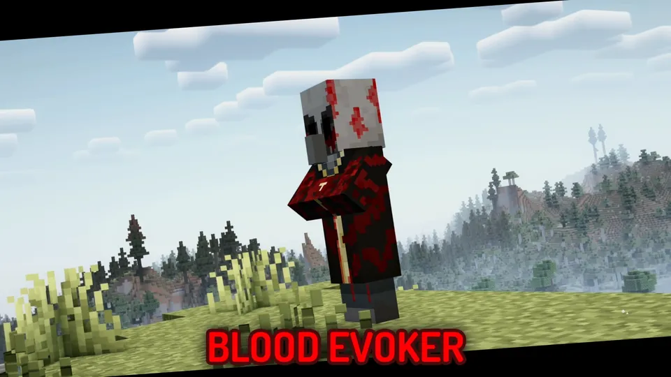 The Blood Evoker by ZZiggs — Minecraft mod, rasm 2