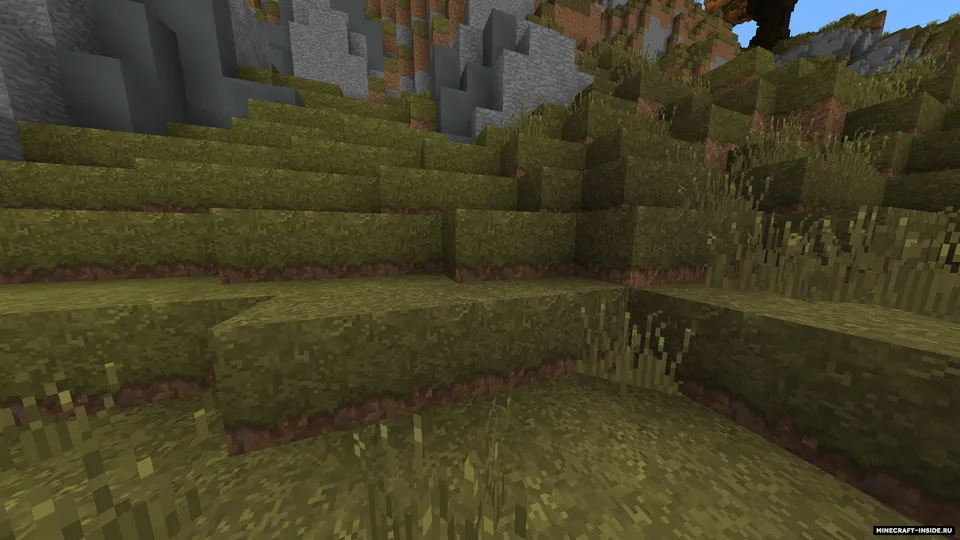 Open Lower Grass — Minecraft resurs pak, rasm 3
