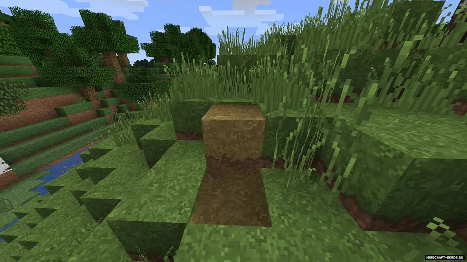 Open Lower Grass — Minecraft resurs pak, rasm 4