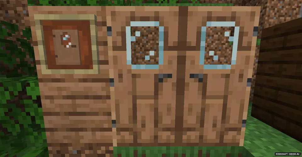 Glass Doors — Minecraft resurs pak, rasm 3