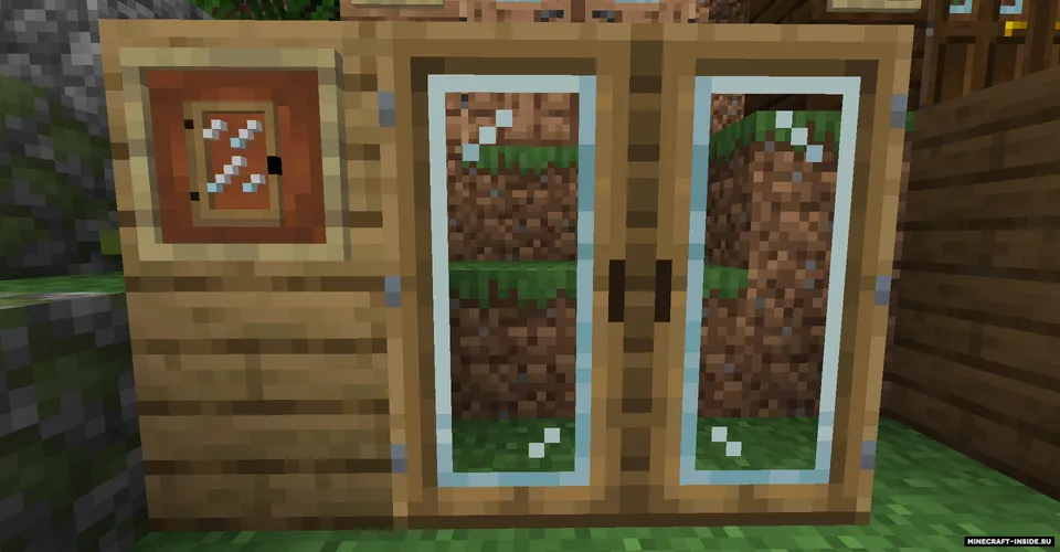 Glass Doors — Minecraft resurs pak, rasm 5