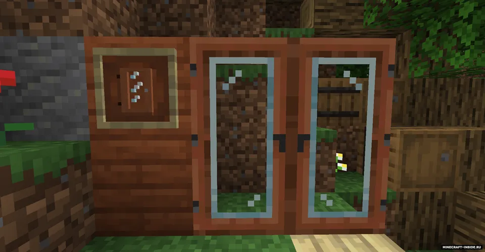 Glass Doors — Minecraft resurs pak, rasm 6