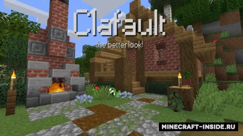 Clafault — Minecraft resurs pak, rasm 1