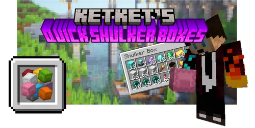 Quick Shulker Boxes — Minecraft mod, rasm 1