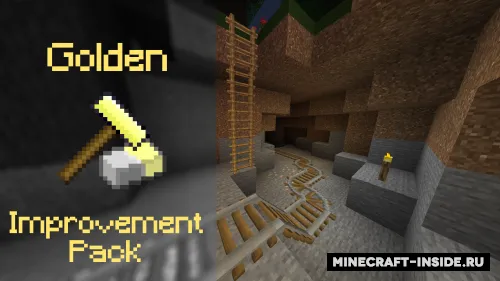 Golden Improvement — Minecraft resurs pak, rasm 1
