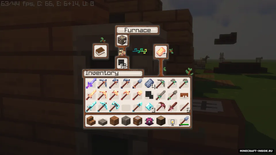 The Find Overgrown — Minecraft resurs pak, rasm 8