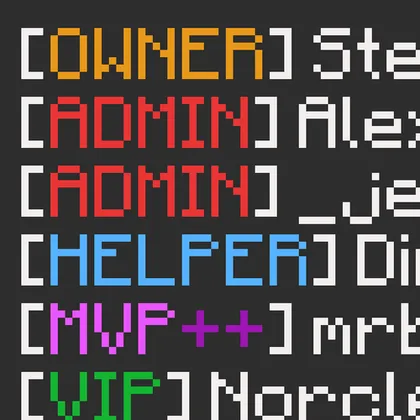 Rank Titles — Minecraft mod, rasm 1