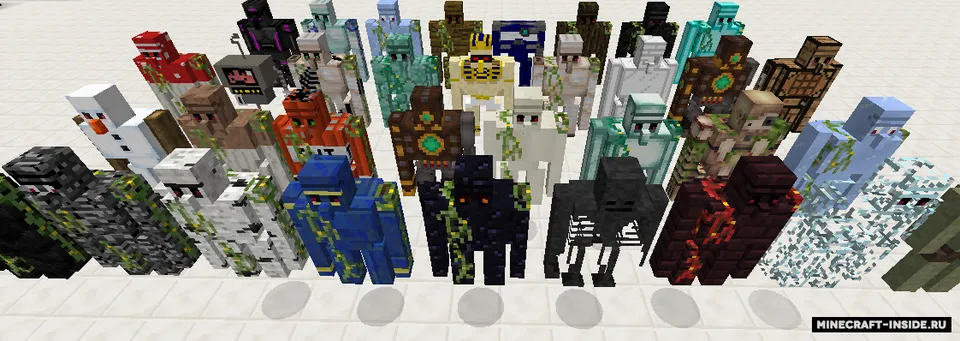 Mobs+ — Minecraft resurs pak, rasm 2