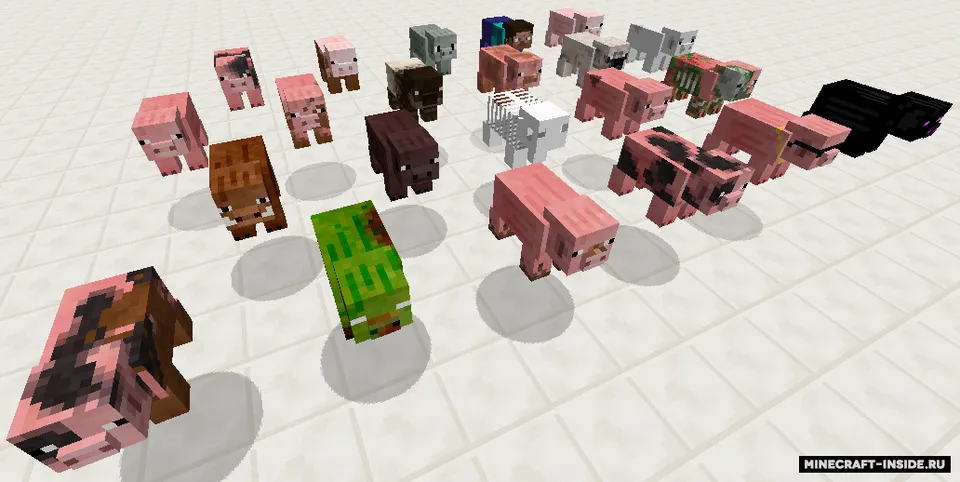 Mobs+ — Minecraft resurs pak, rasm 3