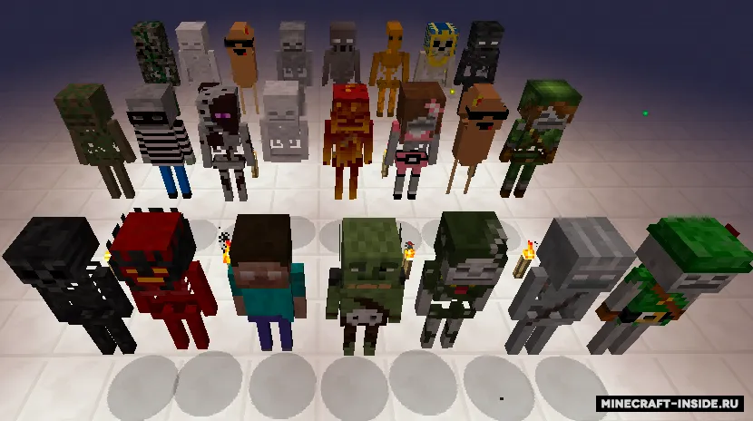 Mobs+ — Minecraft resurs pak, rasm 4