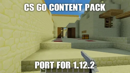 CS GO Content Pack port — Minecraft mod, rasm 1