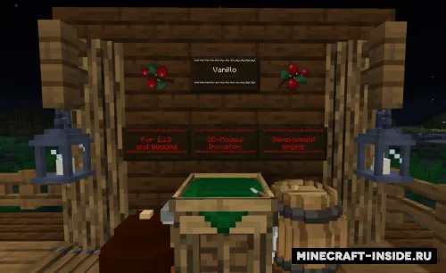 Vanillo — Minecraft resurs pak, rasm 1