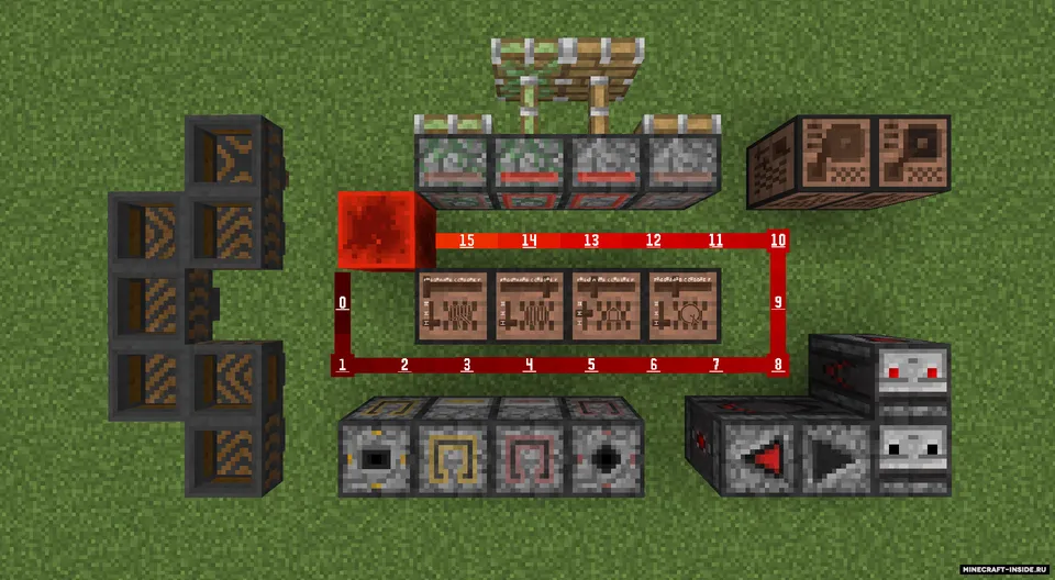 Redstone Display — Minecraft resurs pak, rasm 2