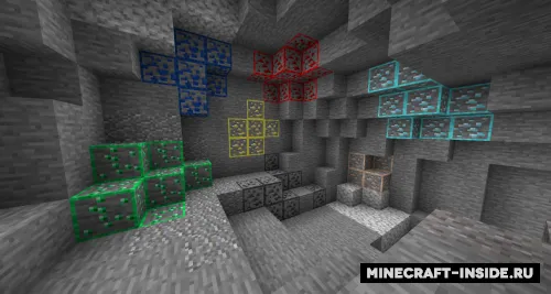 Ore Highlighter — Minecraft resurs pak, rasm 1