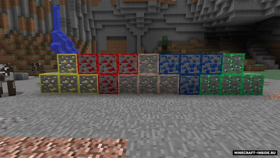 Ore Highlighter — Minecraft resurs pak, rasm 2