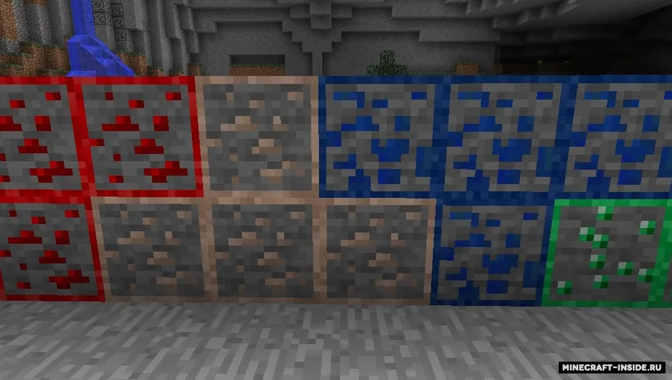 Ore Highlighter — Minecraft resurs pak, rasm 4