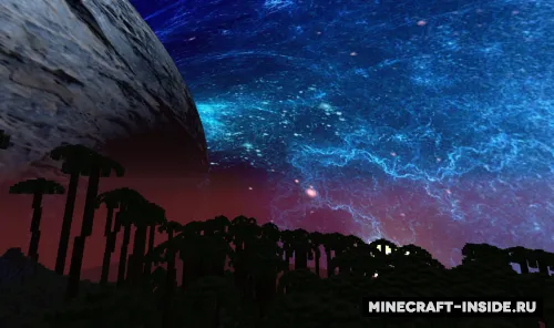Blue Nebula Planetoid — Minecraft resurs pak, rasm 2
