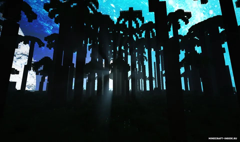 Blue Nebula Planetoid — Minecraft resurs pak, rasm 4