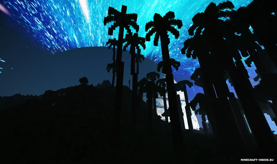 Blue Nebula Planetoid — Minecraft resurs pak, rasm 5