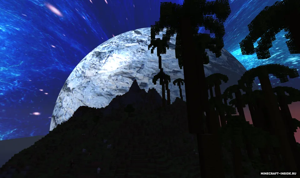 Blue Nebula Planetoid — Minecraft resurs pak, rasm 7