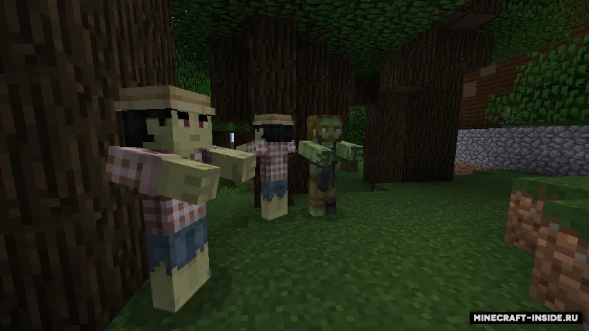 Player Villager Models — Minecraft resurs pak, rasm 4