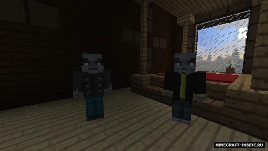 Player Villager Models — Minecraft resurs pak, rasm 6