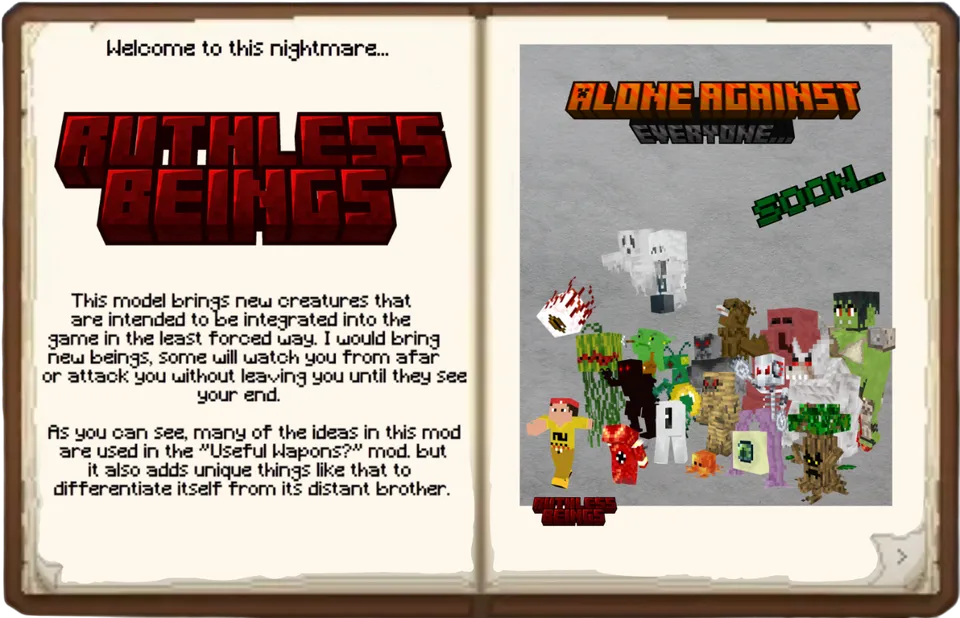 Ruthlees Beings — Minecraft mod, rasm 2