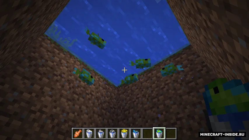 Visual Fish Buckets — Minecraft resurs pak, rasm 2