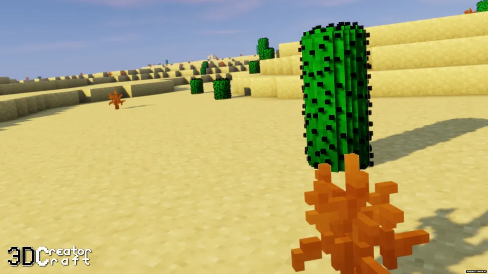 CreatorCraft 3D — Minecraft resurs pak, rasm 2
