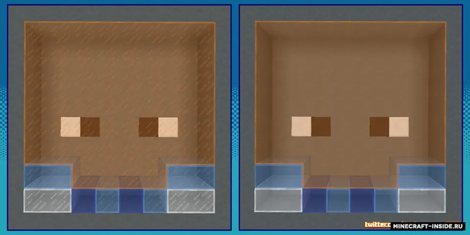Clear Glass with Connected Textures — Minecraft resurs pak, rasm 2