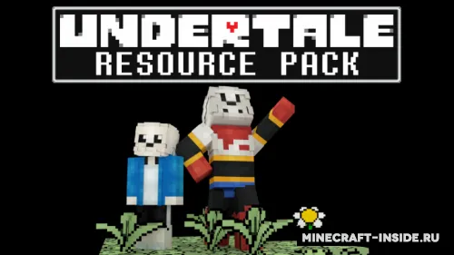 Undertale — Minecraft resurs pak, rasm 1