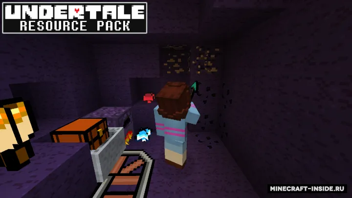 Undertale — Minecraft resurs pak, rasm 2
