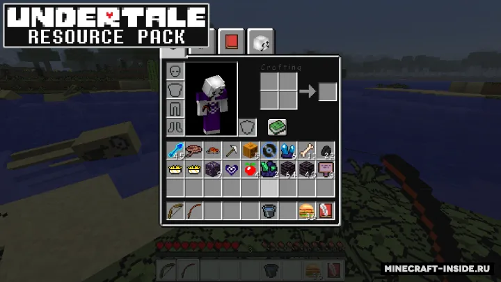 Undertale — Minecraft resurs pak, rasm 6