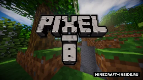 Pixel-8 — Minecraft resurs pak, rasm 1