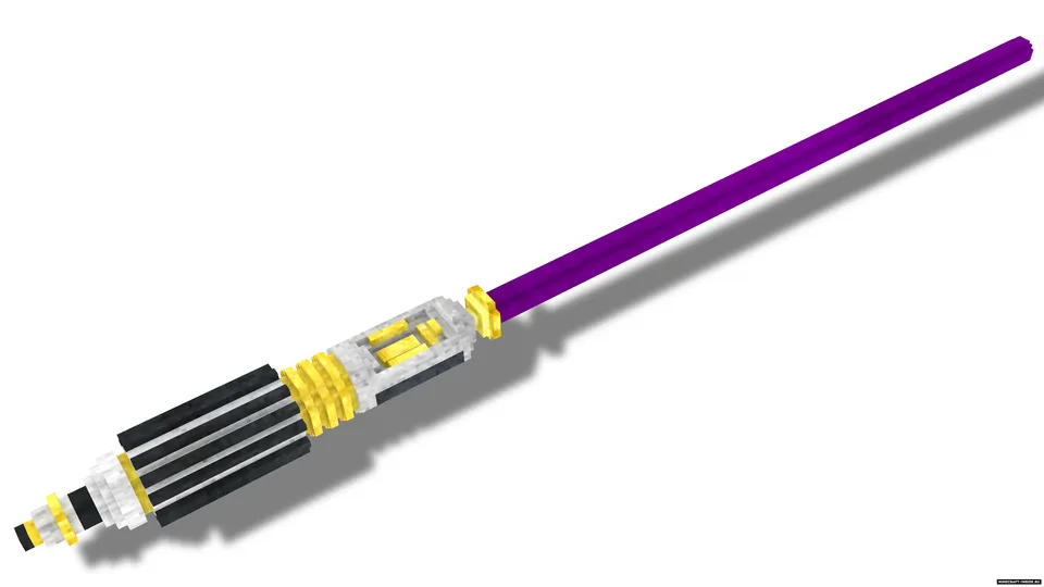 Glowing Lightsabers in 3D — Minecraft resurs pak, rasm 6